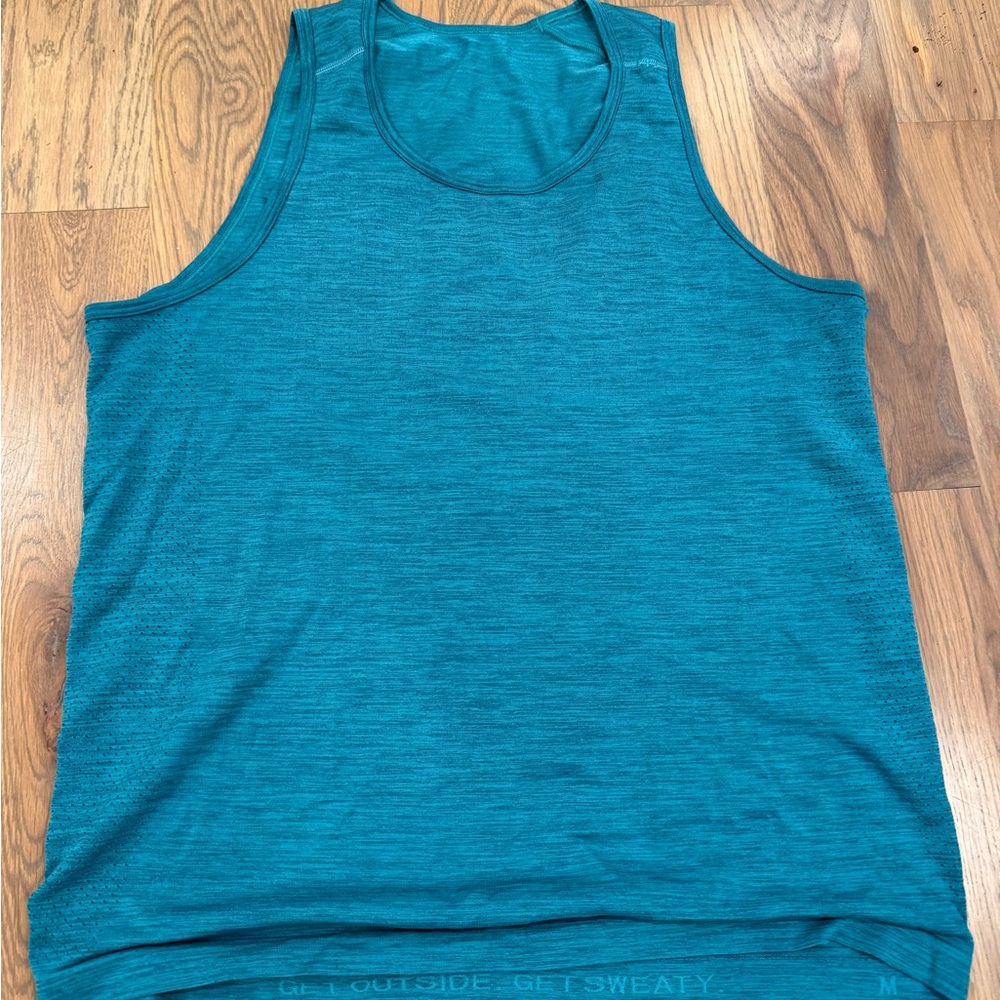 lululemon athletica Teal Tank Top